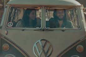 VW couple - rain commercial